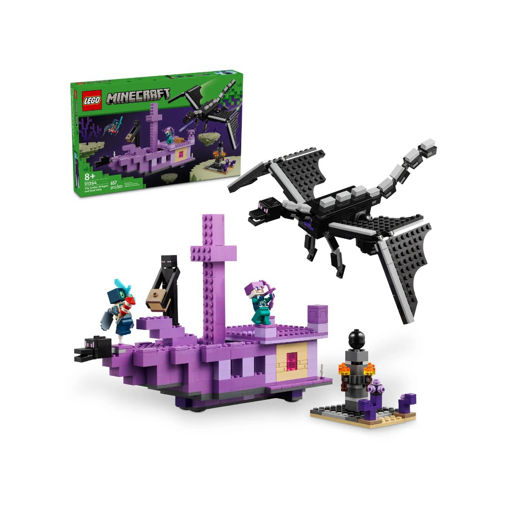 Picture of LEGO Minecraft 21264 The Ender Dragon and End Ship